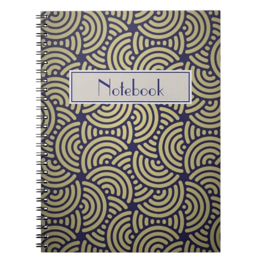 Persoonlijk Notitieboek - Art Deco (Voorkant)