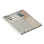 Persoonlijk Notitieboek Gescheurd  ScrapbookPaper Notitieblok (Schuin)