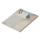 Persoonlijk Notitieboek Gescheurd  ScrapbookPaper Notitieblok (Linkerzijde)