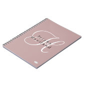 Persoonlijk notitieboek - HAMbyWG - Elke kleur (Linkerzijde)