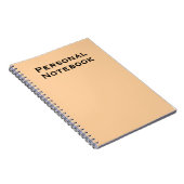Persoonlijk Notitieboek Journaal (Rechterzijde)