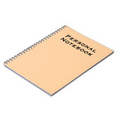 Persoonlijk Notitieboek Journaal (Linkerzijde)