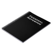 Persoonlijk Notitieboek Journaal (Linkerzijde)