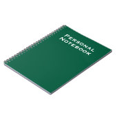Persoonlijk Notitieboek Journaal (Linkerzijde)