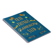 Persoonlijk Notitieboek met Cute Dingen Die Mijn Z (Rechterzijde)