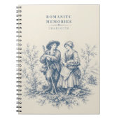 Persoonlijk notitieboek met Franse plattelandsherd (Voorkant)