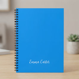 Persoonlijk notitieboek met naam, op maat gemaakt