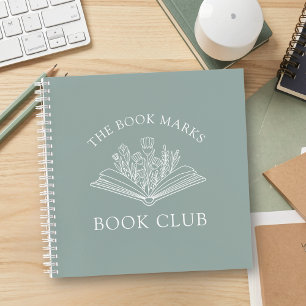 Persoonlijk Notitieboek met Spiraal voor Boekclub