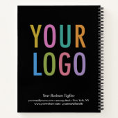 Persoonlijk Notitieboek voor Bedrijf Eigen Logo (Achterkant)