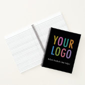 Persoonlijk Notitieboek voor Bedrijf Eigen Logo (Binnen)