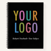 Persoonlijk Notitieboek voor Bedrijf Eigen Logo (Voorkant)