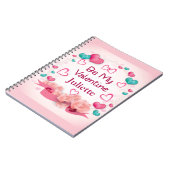 Persoonlijk notitieboek voor mijn Valentijn (Linkerzijde)
