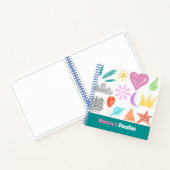 Persoonlijk notitieboekje met Doodle en schetsen Notitieboek (Binnen)