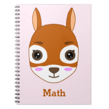 Persoonlijk Notitieboekje met Eekhoornpatroon