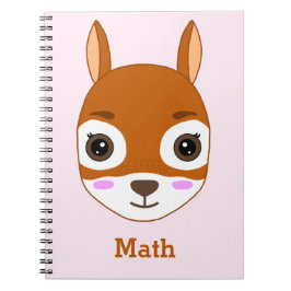 Persoonlijk Notitieboekje met Eekhoornpatroon Notitieboek