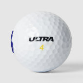 Persoonlijk nummer één coach schuimvinger golfballen (Logo)