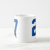 Persoonlijk nummer van Hockey Player Koffiemok (Center)