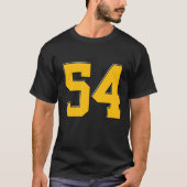 Persoonlijk Nummerge T-shirt - Aanpasbaar (Voorkant)