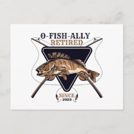 Persoonlijk Officieel Met Pensioen Funny Pensioen Briefkaart