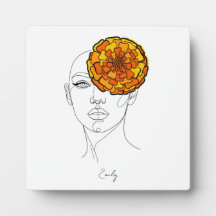 Persoonlijk oktober geboorte bloem portret