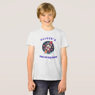 Persoonlijk Oliver's Rocket Cat T-shirt