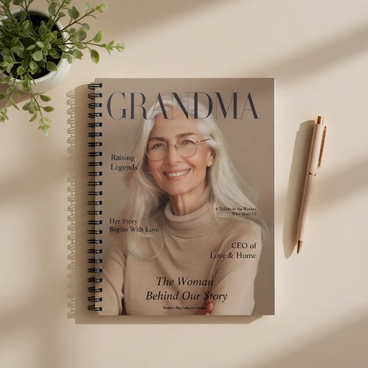 Persoonlijk oma-notitieboek | Aangepaste foto Notitieboek