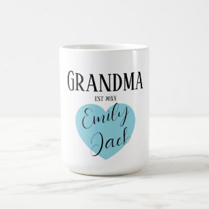 Persoonlijk oma-script naam koffiemok
