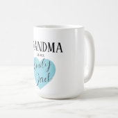 Persoonlijk oma-script naam koffiemok (Voorkant rechts)