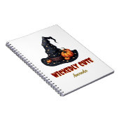 Persoonlijk ondeugend leuk Halloween cadeau Notitieboek (Rechterzijde)