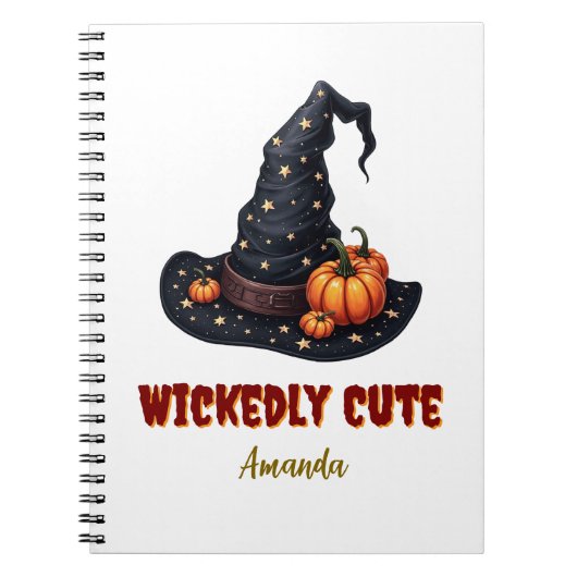 Persoonlijk ondeugend leuk Halloween cadeau Notitieboek (Voorkant)