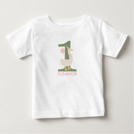 Persoonlijk "One Silly Goose" verjaardagsshirt