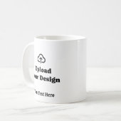 Persoonlijk ontwerp en tekst koffiemok (Voorkant links)