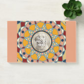 Persoonlijk Ontwerp Fotomandala Baby T-shirt Post-it® Notes (Kantoor)