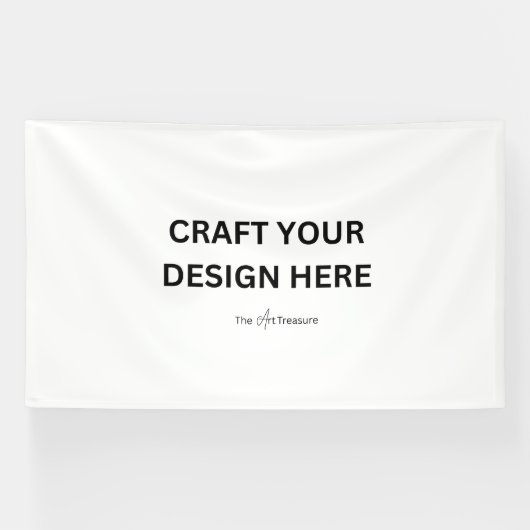 Persoonlijk ontwerp, logo of bericht 6'x10' spandoek (Horizontaal)