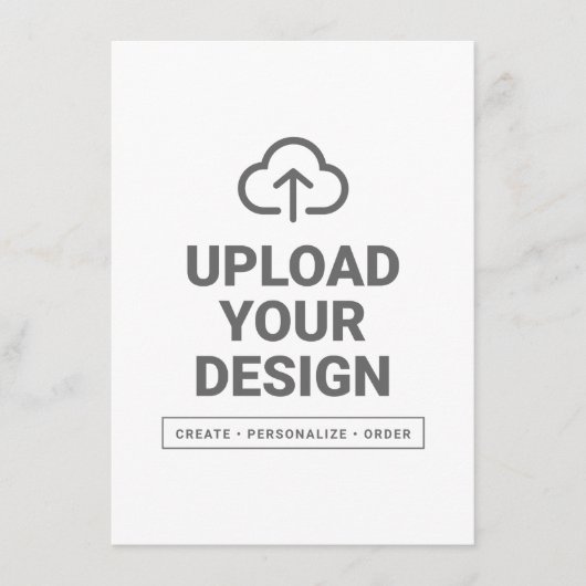 Persoonlijk ontwerp menu (Voorkant)