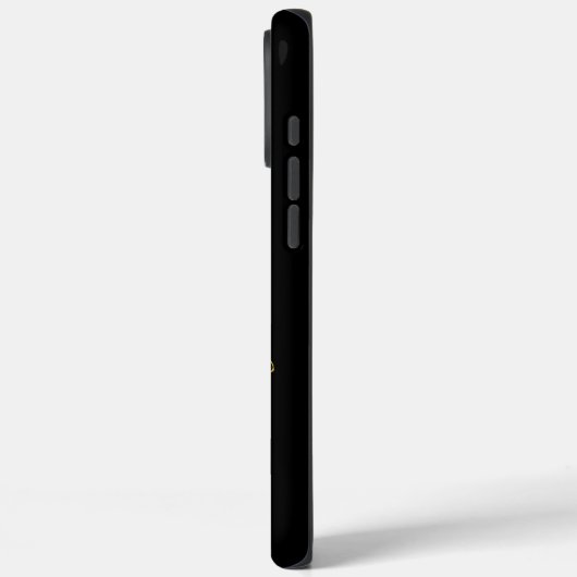 Persoonlijk ontwerp met monogram en naam Case-Mate iPhone case (Achterkant / Links)