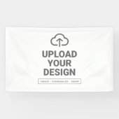 Persoonlijk ontwerp spandoek (Horizontaal)
