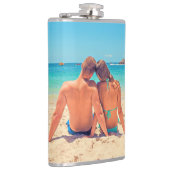 Persoonlijk Ontwerp Uw Eigen Aangepaste Foto Fles Heupfles (Rechts)