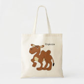 Persoonlijk ontwerp van de Bactrische kameel Tote Bag (Voorkant)