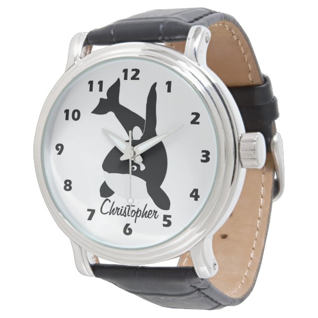 Persoonlijk ontwerp van orka horloge (Gekanteld)