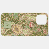 Persoonlijk ontwerp William Morris-patroon Case-Mate iPhone Case (Achterkant (horizontaal))