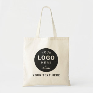 Persoonlijk ontworpen bedrijfslogo tote bag