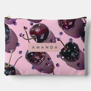 Persoonlijk ontworpen Glam Sparkle Kersen Design Etui