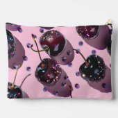 Persoonlijk ontworpen Glam Sparkle Kersen Design Etui (Achterkant)