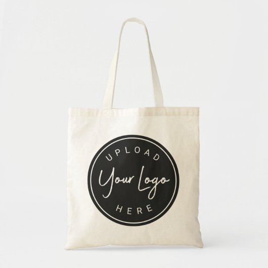 Persoonlijk ontworpen merklogo tote bag (Voorkant)