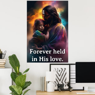 Persoonlijk Onvergetelijk In Zijn Liefde Gekoester Poster