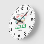 Persoonlijk ONZE VADER Ronde Klok (Hoek)