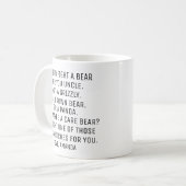 Persoonlijk Oom Cadeau Aangepaste Oom Cadeaus Grap Koffiemok (Voorkant links)