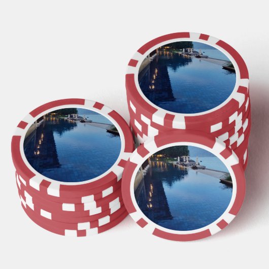 Persoonlijk op maat gemaakt poker chips (Opstapeling)
