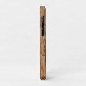 Persoonlijk op maat gemaakt retro rustiek houtnerf Case-Mate iPhone case (Achterkant/links)